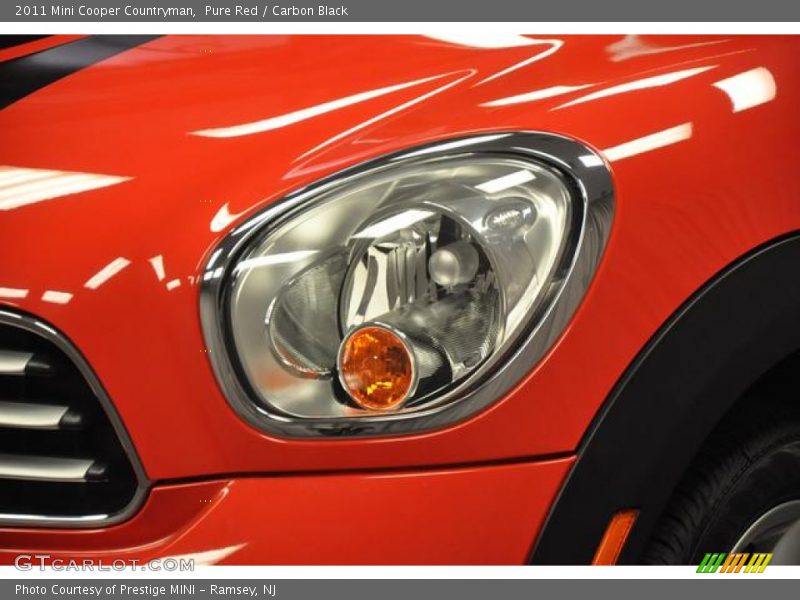 Pure Red / Carbon Black 2011 Mini Cooper Countryman