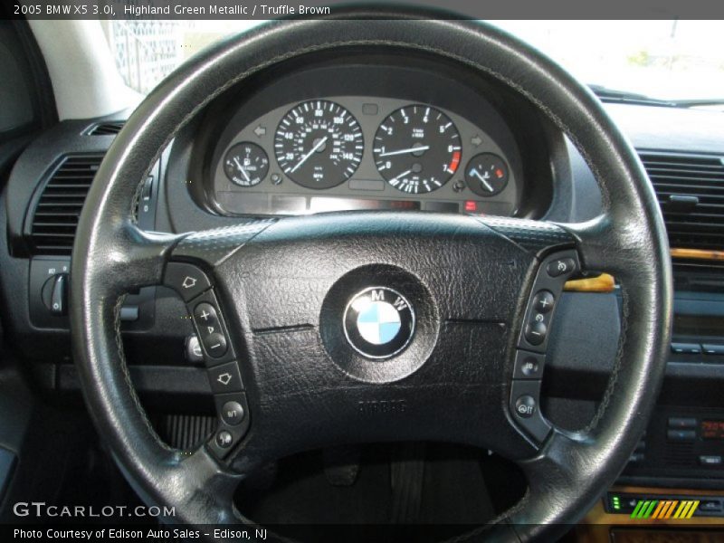 Highland Green Metallic / Truffle Brown 2005 BMW X5 3.0i