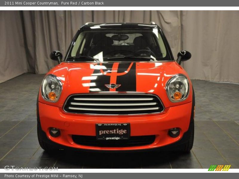 Pure Red / Carbon Black 2011 Mini Cooper Countryman