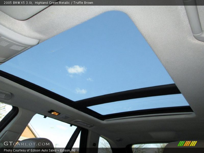 Highland Green Metallic / Truffle Brown 2005 BMW X5 3.0i