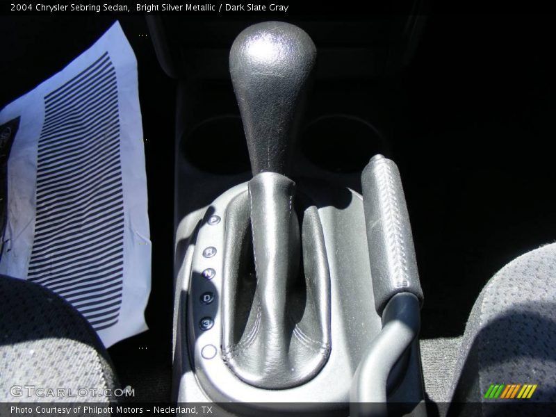 Bright Silver Metallic / Dark Slate Gray 2004 Chrysler Sebring Sedan