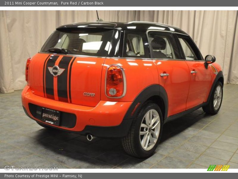 Pure Red / Carbon Black 2011 Mini Cooper Countryman