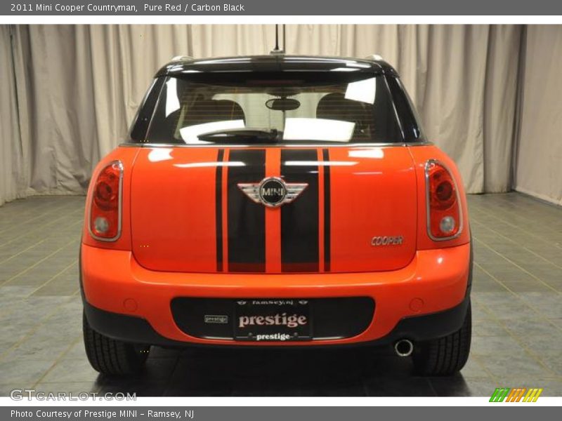 Pure Red / Carbon Black 2011 Mini Cooper Countryman