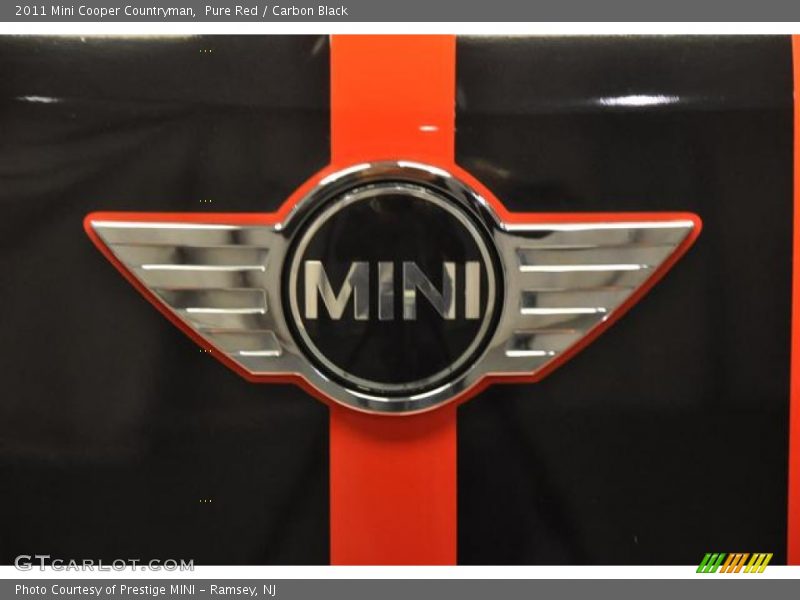 Pure Red / Carbon Black 2011 Mini Cooper Countryman