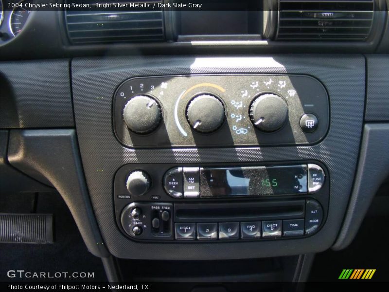 Bright Silver Metallic / Dark Slate Gray 2004 Chrysler Sebring Sedan