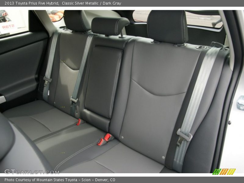 Classic Silver Metallic / Dark Gray 2013 Toyota Prius Five Hybrid