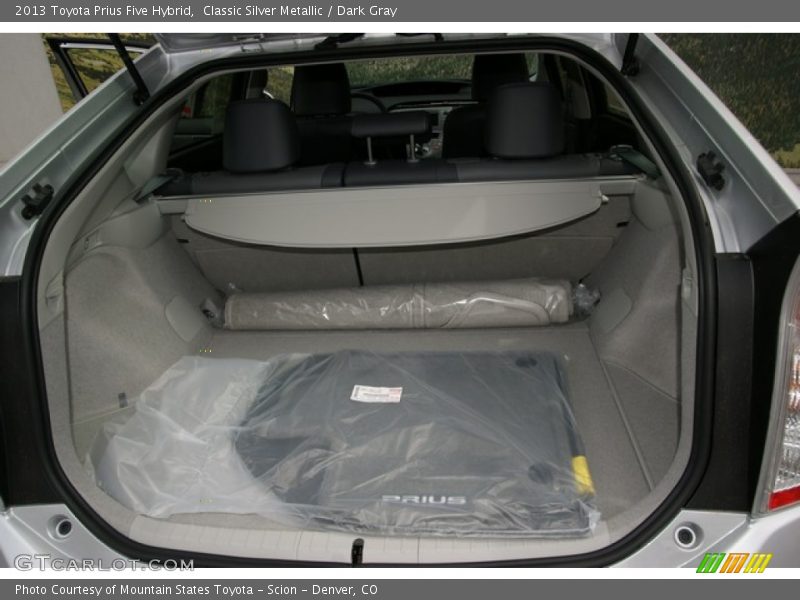 Classic Silver Metallic / Dark Gray 2013 Toyota Prius Five Hybrid