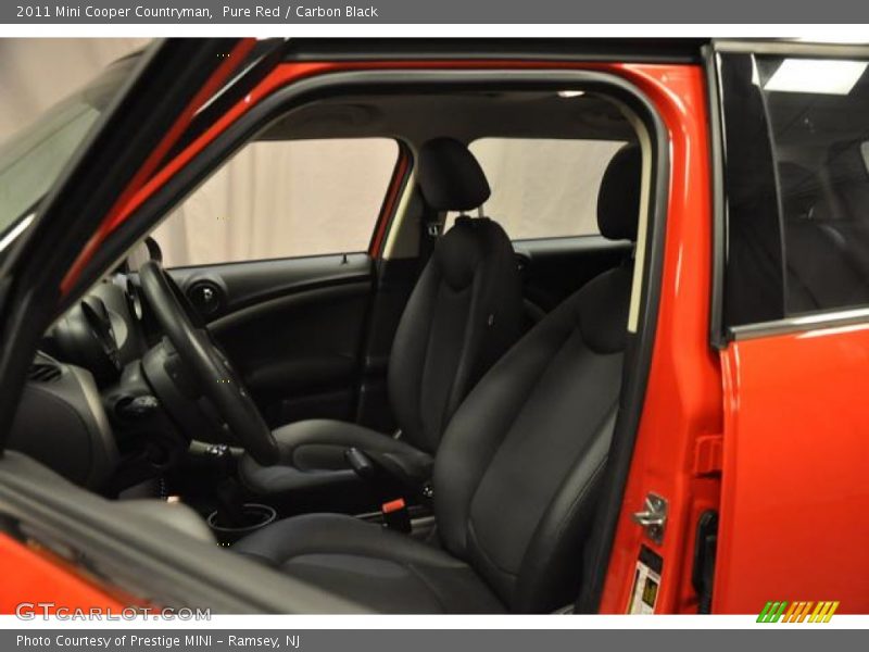 Pure Red / Carbon Black 2011 Mini Cooper Countryman