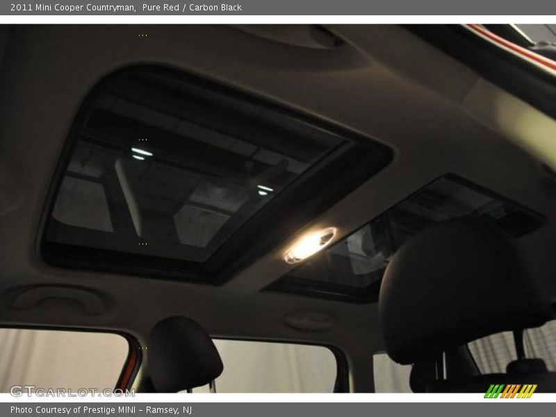 Pure Red / Carbon Black 2011 Mini Cooper Countryman