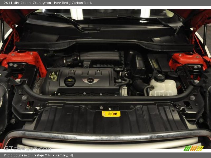 Pure Red / Carbon Black 2011 Mini Cooper Countryman
