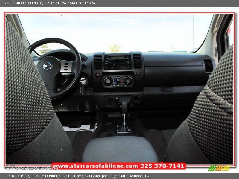 Solar Yellow / Steel/Graphite 2007 Nissan Xterra X