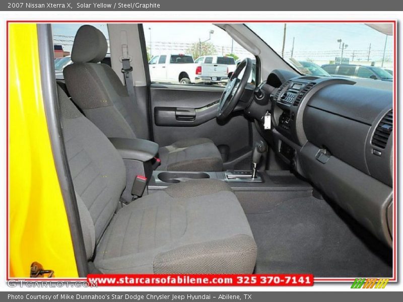 Solar Yellow / Steel/Graphite 2007 Nissan Xterra X