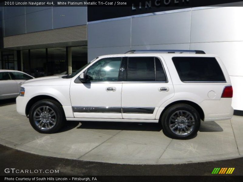  2010 Navigator 4x4 White Platinum Metallic Tri-Coat