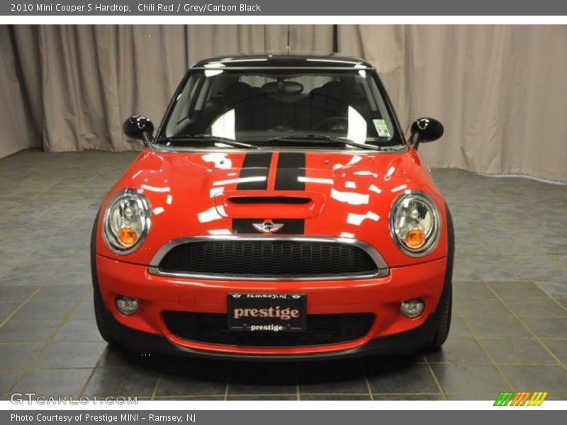 Chili Red / Grey/Carbon Black 2010 Mini Cooper S Hardtop