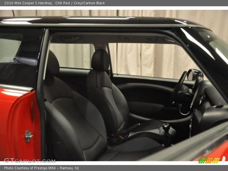 Chili Red / Grey/Carbon Black 2010 Mini Cooper S Hardtop