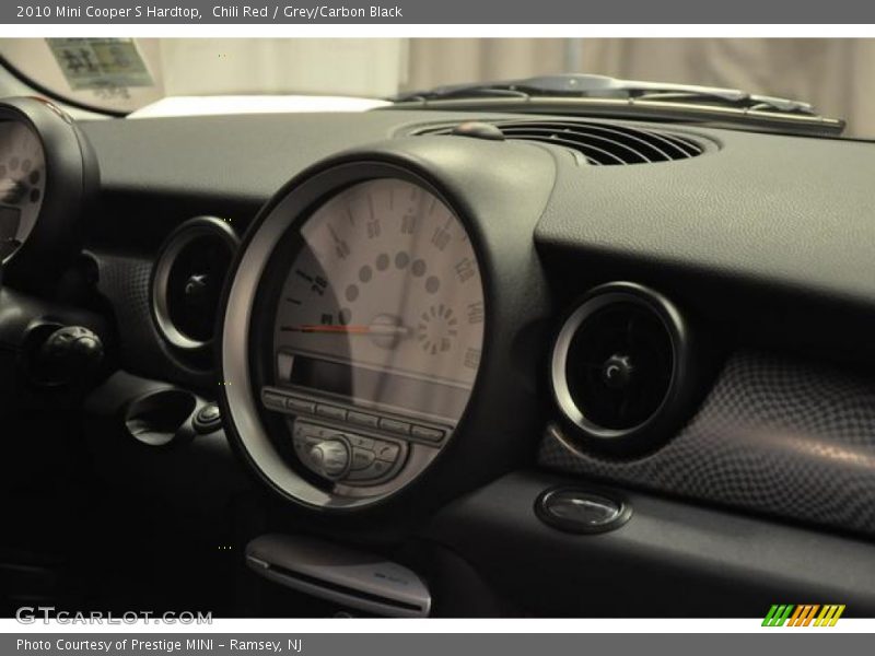 Chili Red / Grey/Carbon Black 2010 Mini Cooper S Hardtop