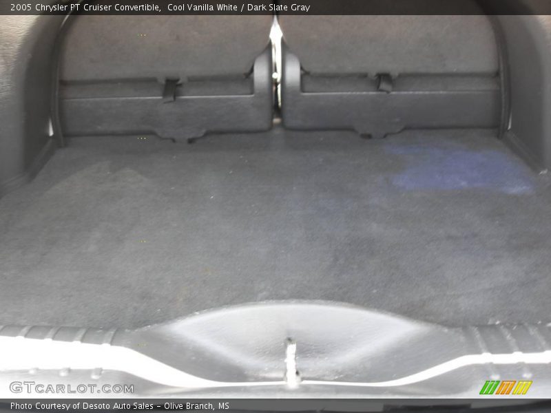 Cool Vanilla White / Dark Slate Gray 2005 Chrysler PT Cruiser Convertible