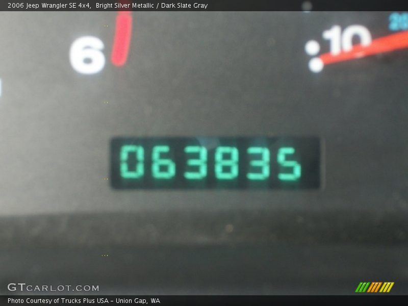 Bright Silver Metallic / Dark Slate Gray 2006 Jeep Wrangler SE 4x4
