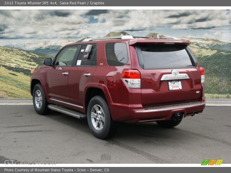 Salsa Red Pearl / Graphite 2013 Toyota 4Runner SR5 4x4
