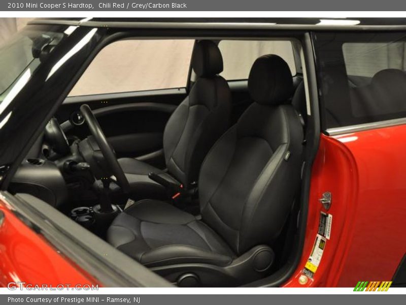Chili Red / Grey/Carbon Black 2010 Mini Cooper S Hardtop