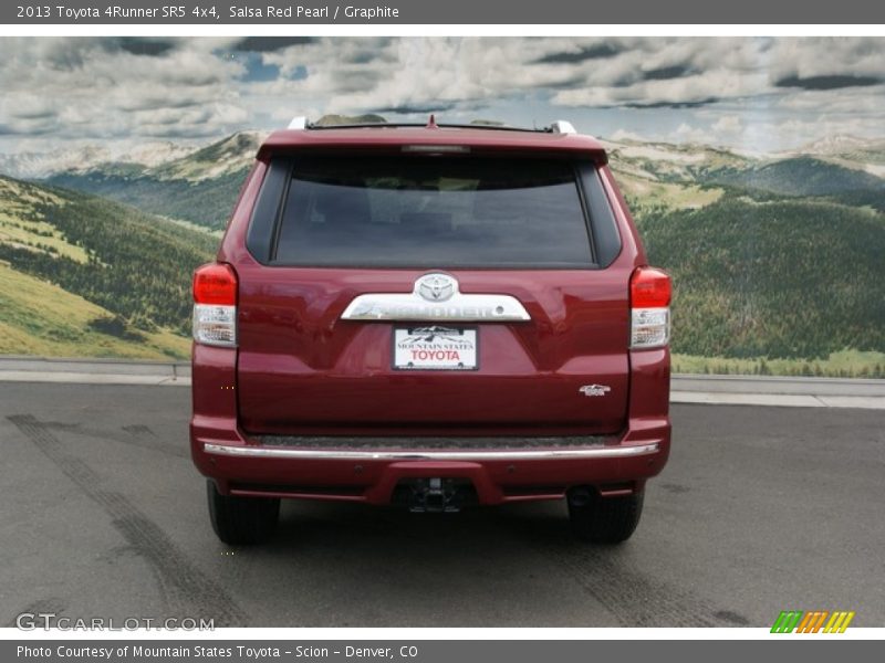 Salsa Red Pearl / Graphite 2013 Toyota 4Runner SR5 4x4