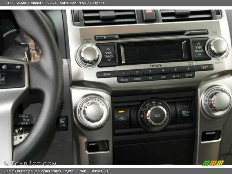 Salsa Red Pearl / Graphite 2013 Toyota 4Runner SR5 4x4