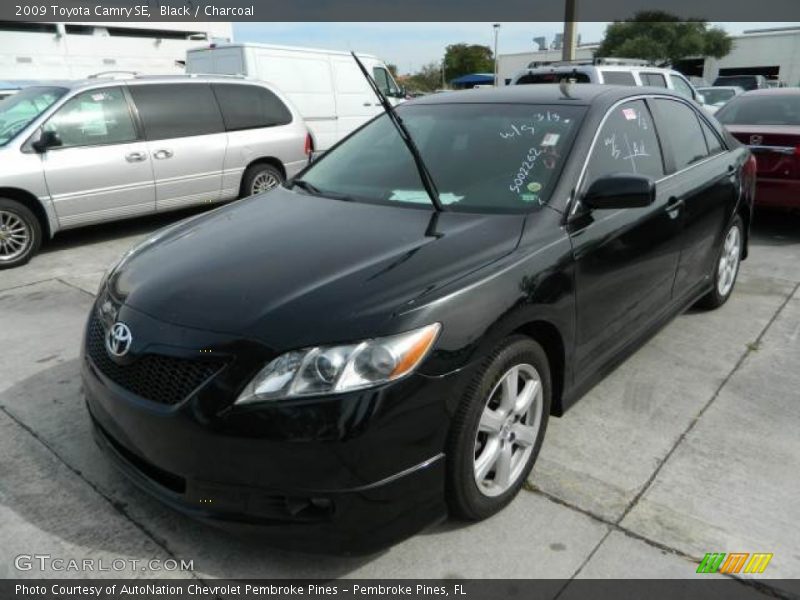 Black / Charcoal 2009 Toyota Camry SE