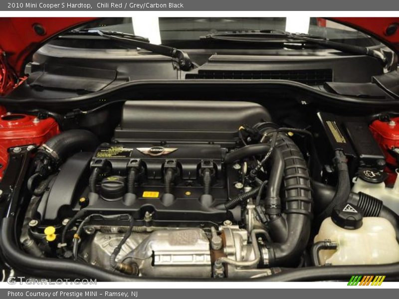Chili Red / Grey/Carbon Black 2010 Mini Cooper S Hardtop