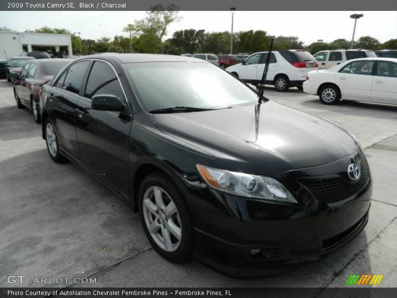 Black / Charcoal 2009 Toyota Camry SE