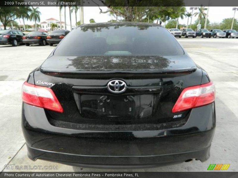 Black / Charcoal 2009 Toyota Camry SE