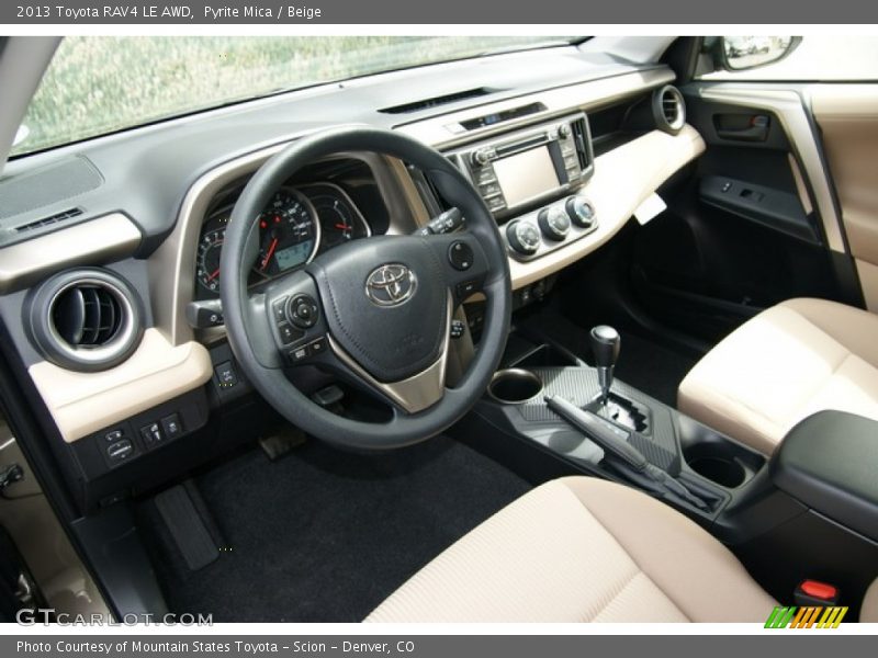 Pyrite Mica / Beige 2013 Toyota RAV4 LE AWD