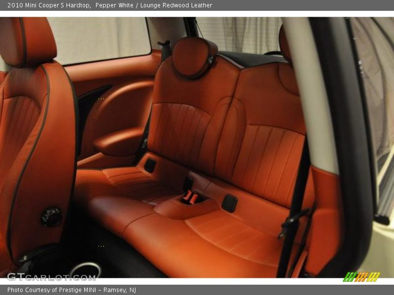Rear Seat of 2010 Cooper S Hardtop