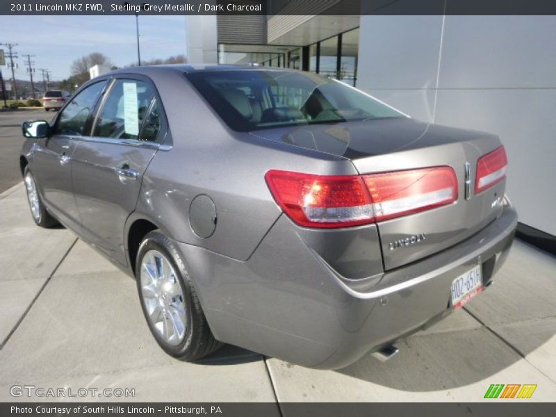 Sterling Grey Metallic / Dark Charcoal 2011 Lincoln MKZ FWD