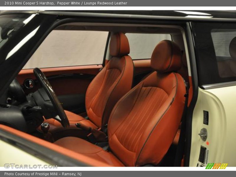 Front Seat of 2010 Cooper S Hardtop