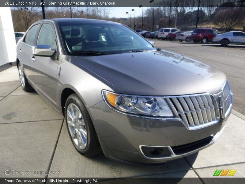 Sterling Grey Metallic / Dark Charcoal 2011 Lincoln MKZ FWD