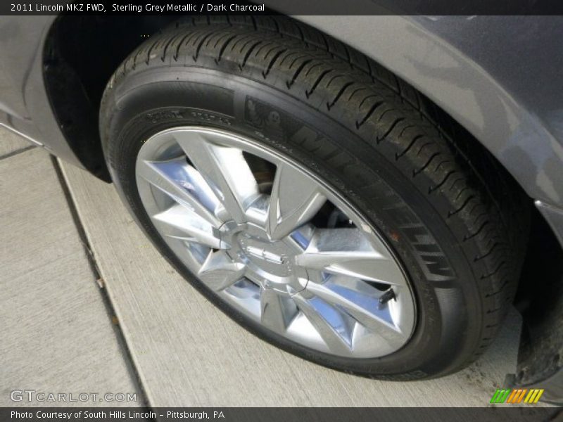 Sterling Grey Metallic / Dark Charcoal 2011 Lincoln MKZ FWD