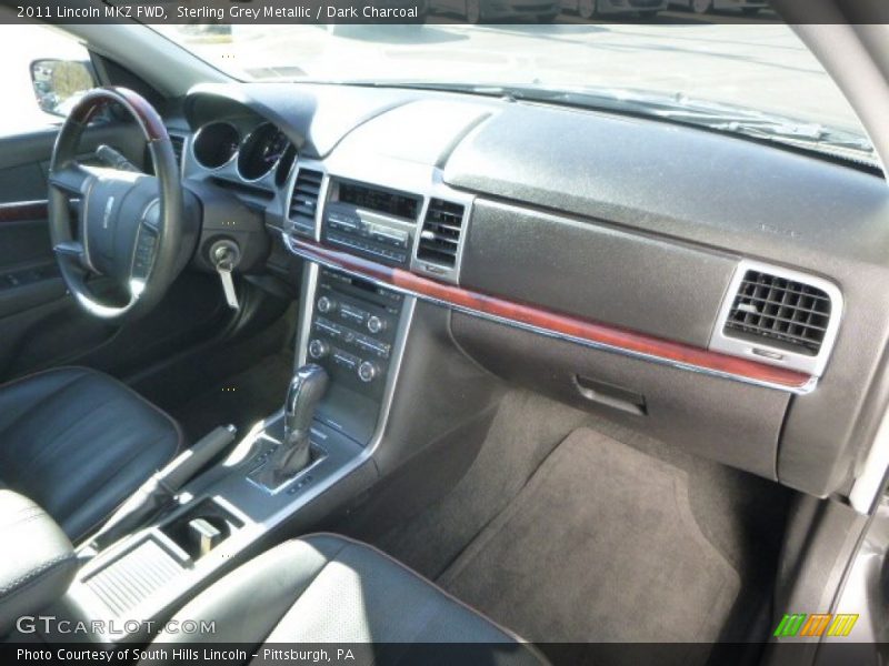 Sterling Grey Metallic / Dark Charcoal 2011 Lincoln MKZ FWD