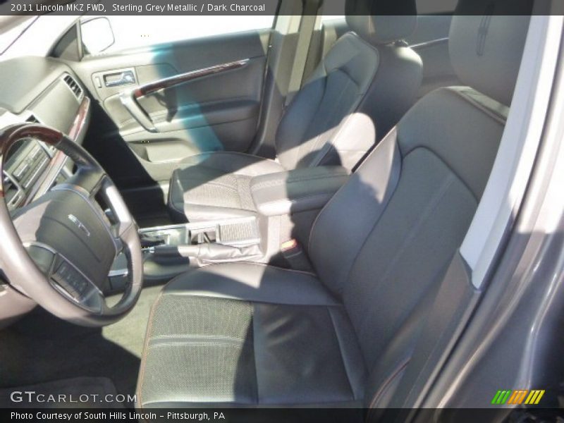 Sterling Grey Metallic / Dark Charcoal 2011 Lincoln MKZ FWD