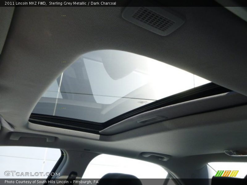 Sterling Grey Metallic / Dark Charcoal 2011 Lincoln MKZ FWD