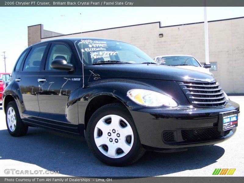 Brilliant Black Crystal Pearl / Pastel Slate Gray 2006 Chrysler PT Cruiser