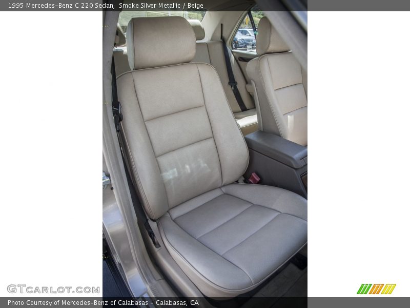 Smoke Silver Metallic / Beige 1995 Mercedes-Benz C 220 Sedan