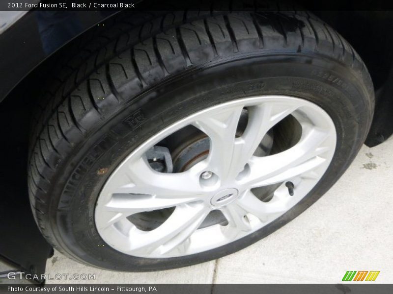 Black / Charcoal Black 2012 Ford Fusion SE
