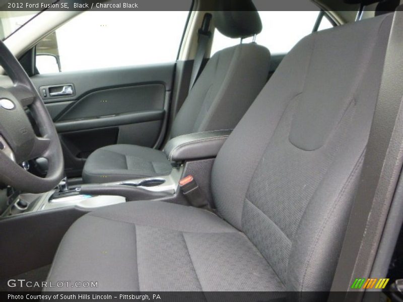 Black / Charcoal Black 2012 Ford Fusion SE