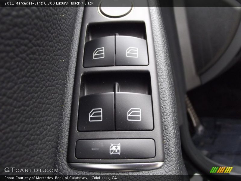 Black / Black 2011 Mercedes-Benz C 300 Luxury