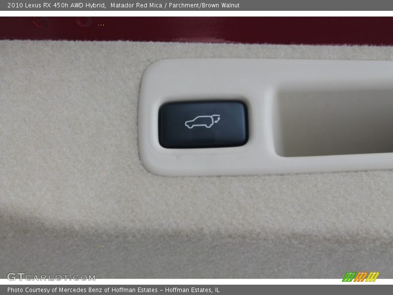 Matador Red Mica / Parchment/Brown Walnut 2010 Lexus RX 450h AWD Hybrid