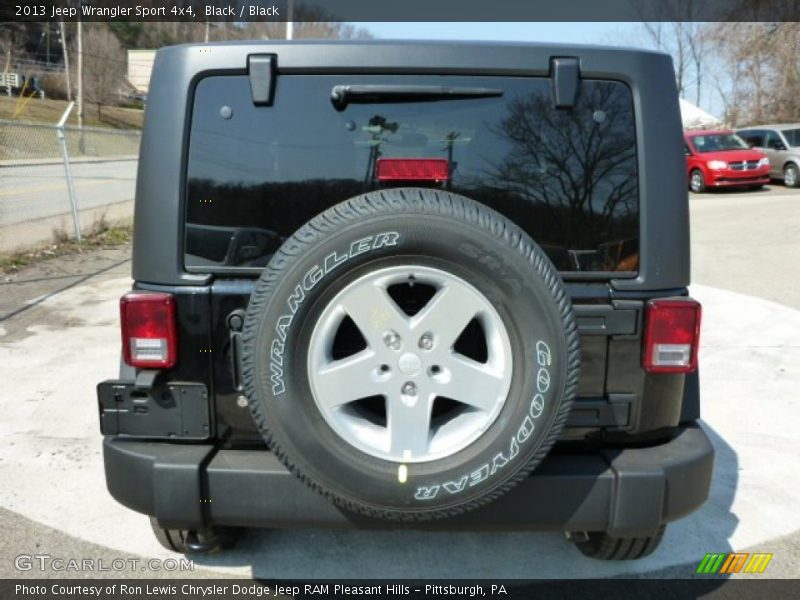 Black / Black 2013 Jeep Wrangler Sport 4x4