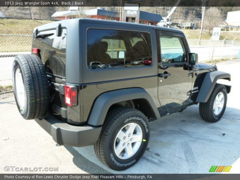 Black / Black 2013 Jeep Wrangler Sport 4x4
