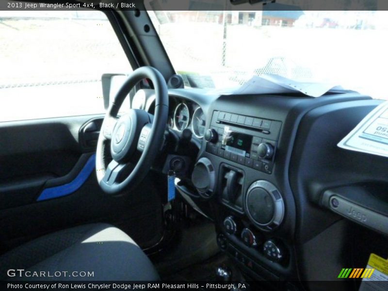 Black / Black 2013 Jeep Wrangler Sport 4x4