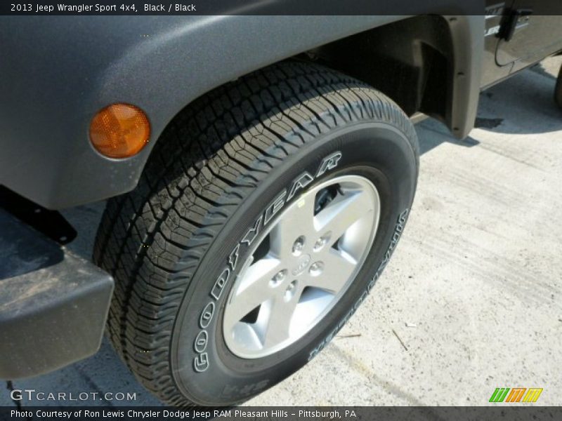 Black / Black 2013 Jeep Wrangler Sport 4x4