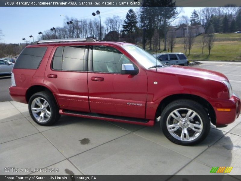  2009 Mountaineer Premier AWD Sangria Red Metallic